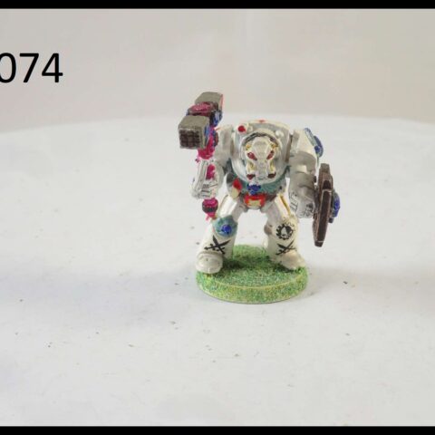 40K METAL SPACE MARINE TERMINATOR THUNDER HAMMER AND STORM SHIELD