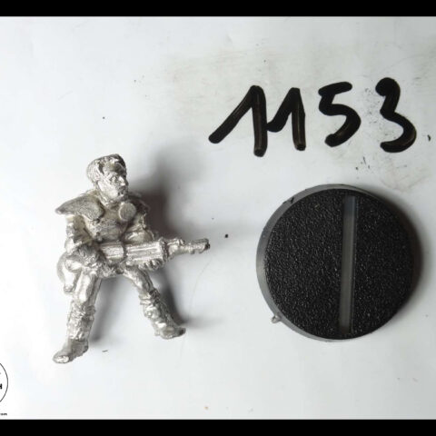 40K METAL IMPERIAL GUARD LAS GUN 3
