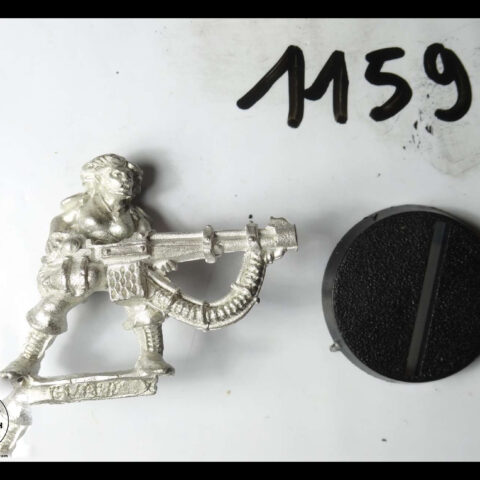 40K METAL IMPERIAL GUARD FEMALE AUTO CANNON