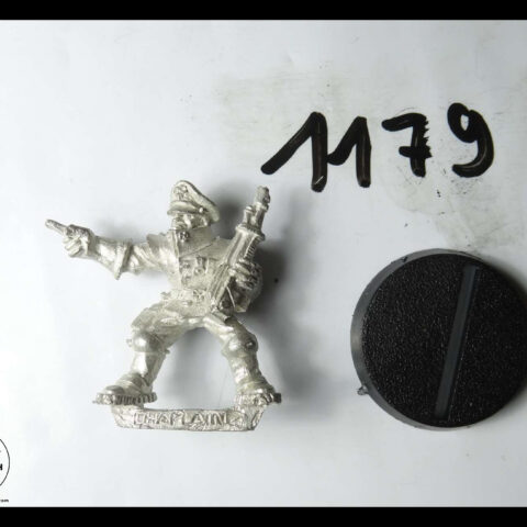 40K METAL IMPERIAL GUARD CHAPLAIN