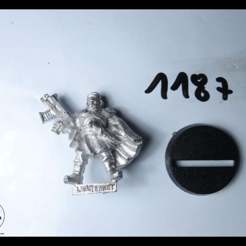 40K METAL IMPERIAL GUARD TALLARN DESERT RAIDER LIEUTENANT