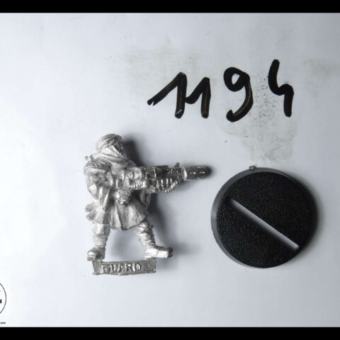 40K METAL IMPERIAL GUARD TALLARN DESERT RAIDER WITH MELTA GUN