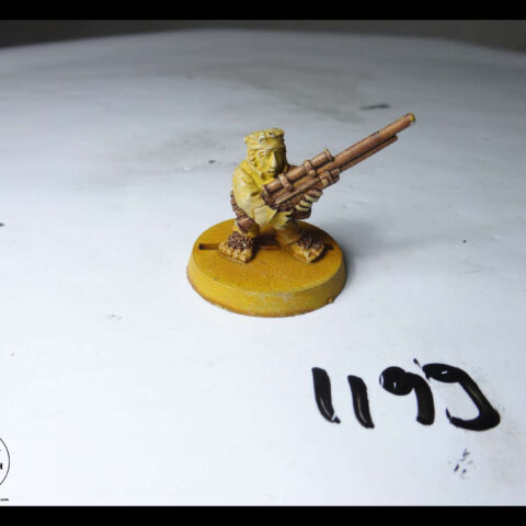 40K METAL IMPERIAL GUARD RATLING SNIPERS 4
