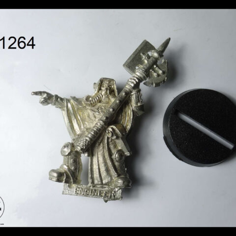 40K METAL SKULZ ADEPTUS MECHANICUS ENGINEER 1 manque backpack