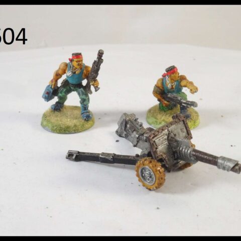 40K METAL IMPERIAL GUARD JUNGLE FIGHTER LASCANNON