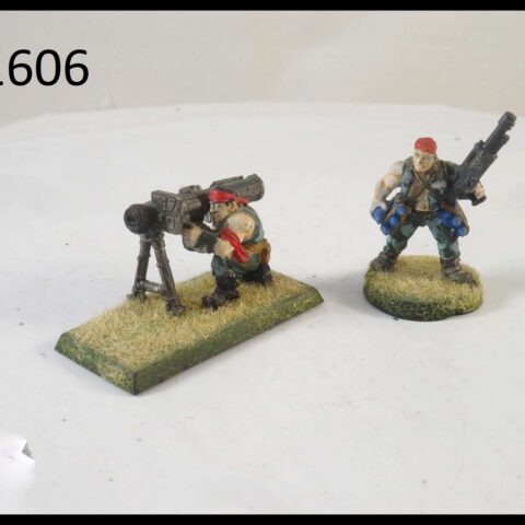 40K METAL IMPERIAL GUARD JUNGLE FIGHTER  MISSILE LAUNCHER