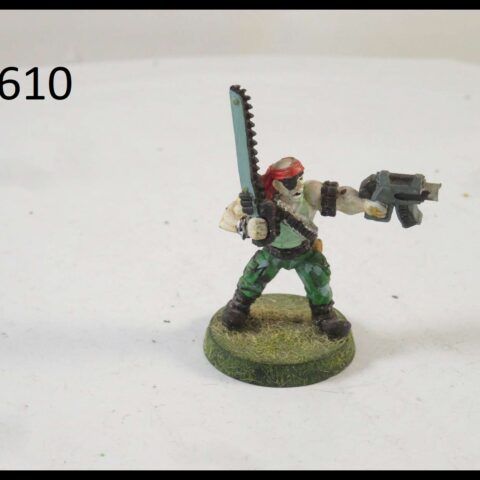 40K METAL IMPERIAL GUARD JUNGLE FIGHTER SERGEANT 1