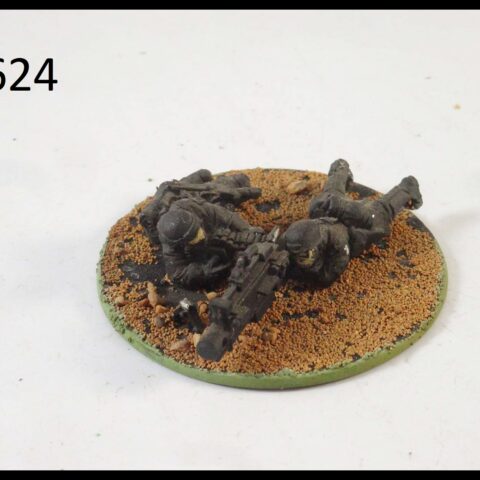 40K METAL IMPERIAL GUARD STEEL LEGION HEAVY BOLTER TEAM