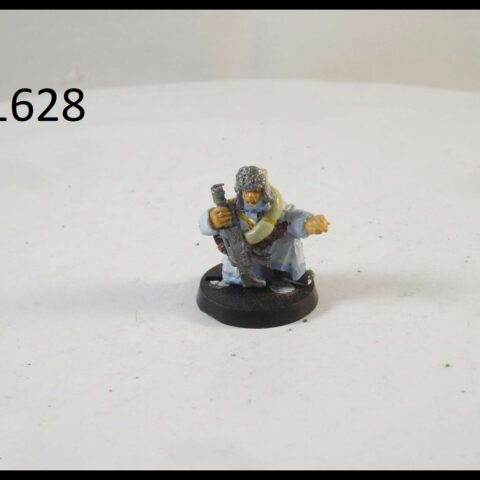 40K METAL IMPERIAL GUARD ICE WARRIORS OF VALHALLA CREW MORTAR