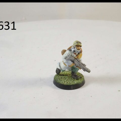 40K METAL IMPERIAL GUARD ICE WARRIORS OF VALHALLA WITH LASGUN 3