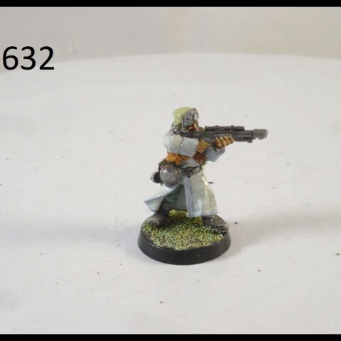 40K METAL IMPERIAL GUARD ICE WARRIORS OF VALHALLA WITH LASGUN 4