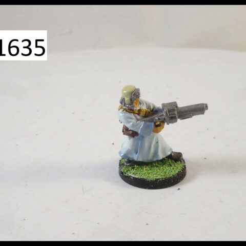 40K METAL IMPERIAL GUARD ICE WARRIORS OF VALHALLA WITH GRENADE LAUNCHER