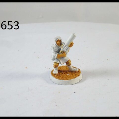40K METAL IMPERIAL GUARD TALLARN DESERT RAIDERS WITH GRENADE LAUNCHER