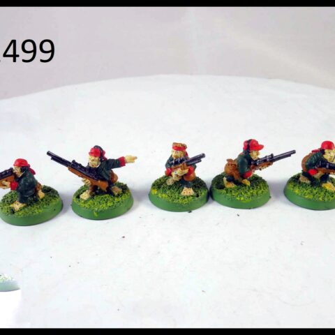 40K METAL IMPERIAL GUARD 5 X SNIPER RATLINGS