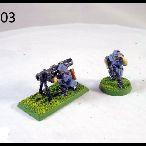 40K METAL IMPERIAL GUARD CADIAN SHOCK MISSILE LAUNCHER