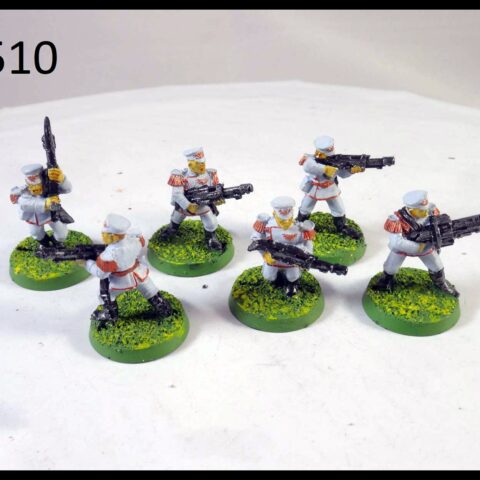 40K METAL IMPERIAL GUARD MORDIAN 6 X IRON GUARD