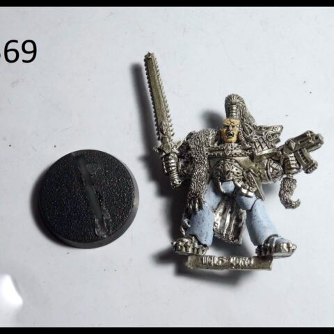 40K METAL SPACE MARINE WOLF LORD RAGTNAR BLACKMANE manque backpack