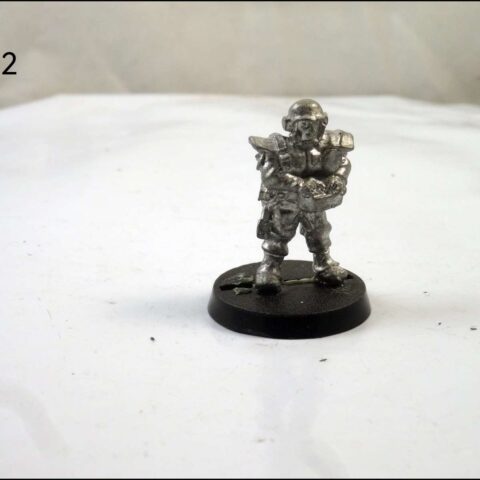 40K METAL IMPERIAL GUARD TARANTULA GUNNER 3