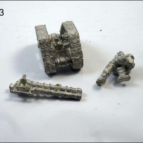 40K METAL IMPERIAL GUARD RAPIER 1 non complet