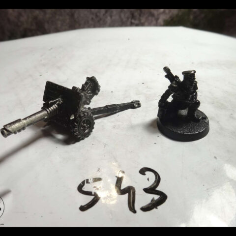40K METAL IMPERIAL GUARD MORDIAN IRON GUARD LASCANNON