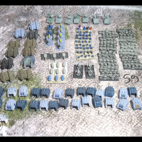 PLASTIC EPIC LOT SPACE MARINE LEGION / TACTICAL COMPANY / LAND RAIDERS